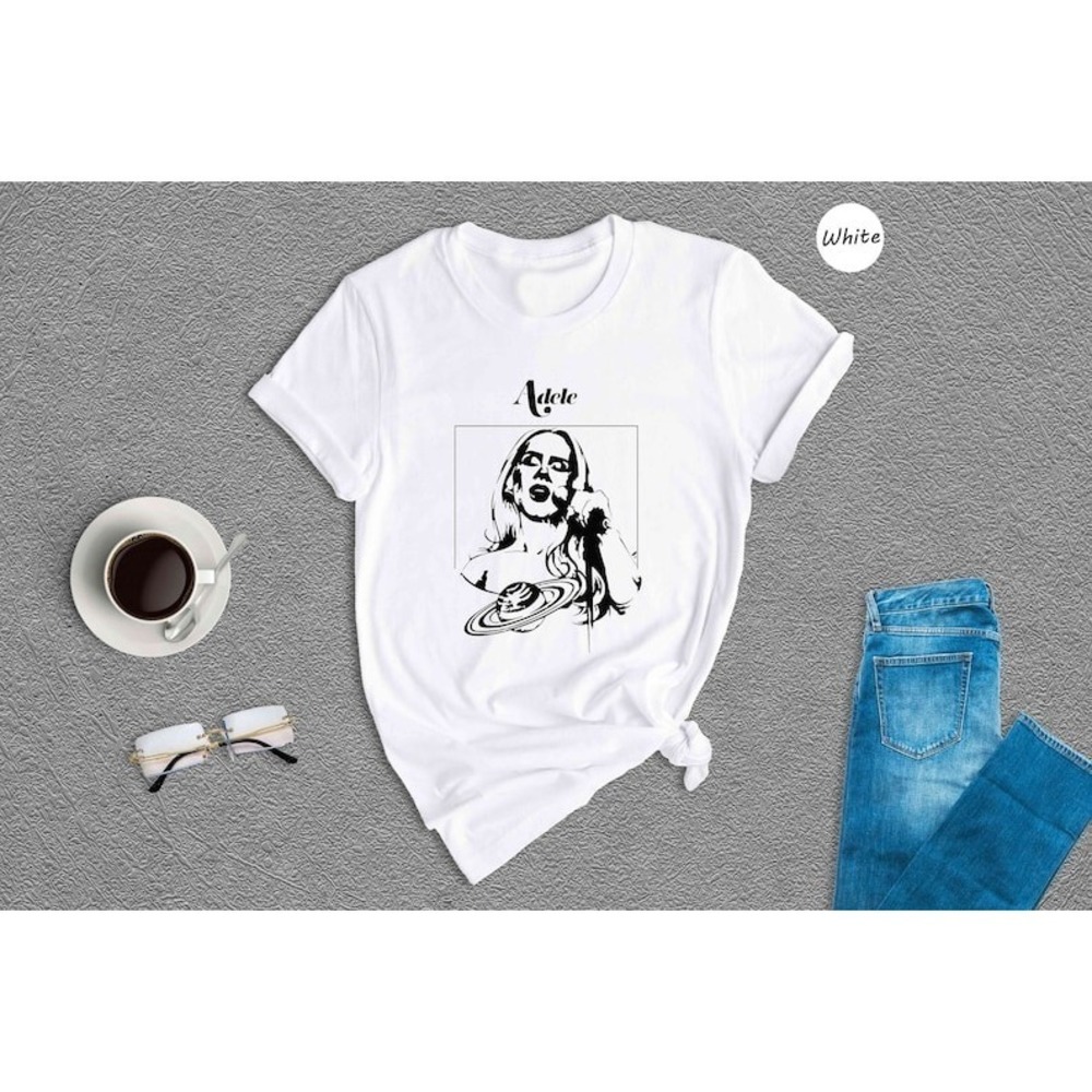 Adele Shirt,  Music Artist Shirt, Adele Activewear Unisex T-Shirt, Gift For Fan
